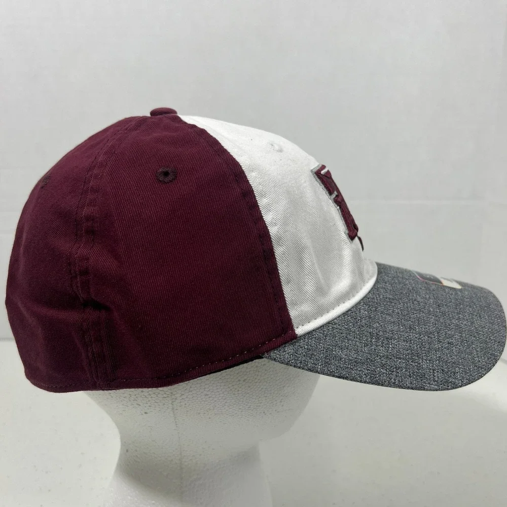 Adidas‎ Texas A&M Aggies Red White Gray Hat Cap S/M Superflex